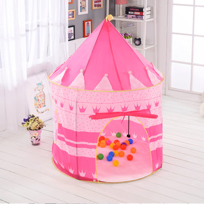 Дитячий ігровий намет "Замок принцеси" (135х105х105 см), Рожевий / Ігровий будиночок для дітей