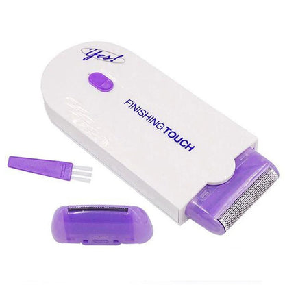 Епілятор з датчиком дотику, від USB, Finishing Touch / Жіночий тример / Бритва-депілятор для ніг