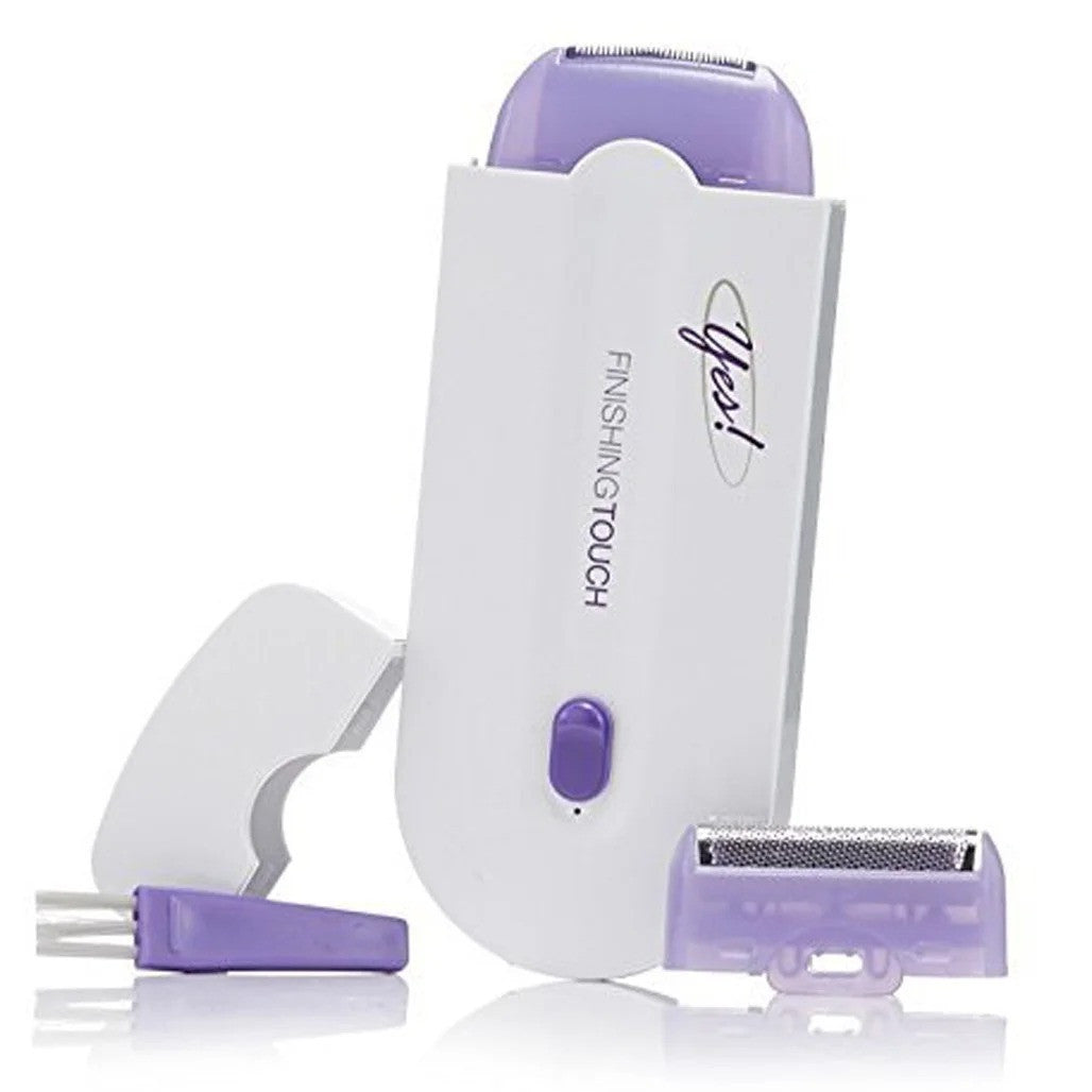 Епілятор з датчиком дотику, від USB, Finishing Touch / Жіночий тример / Бритва-депілятор для ніг