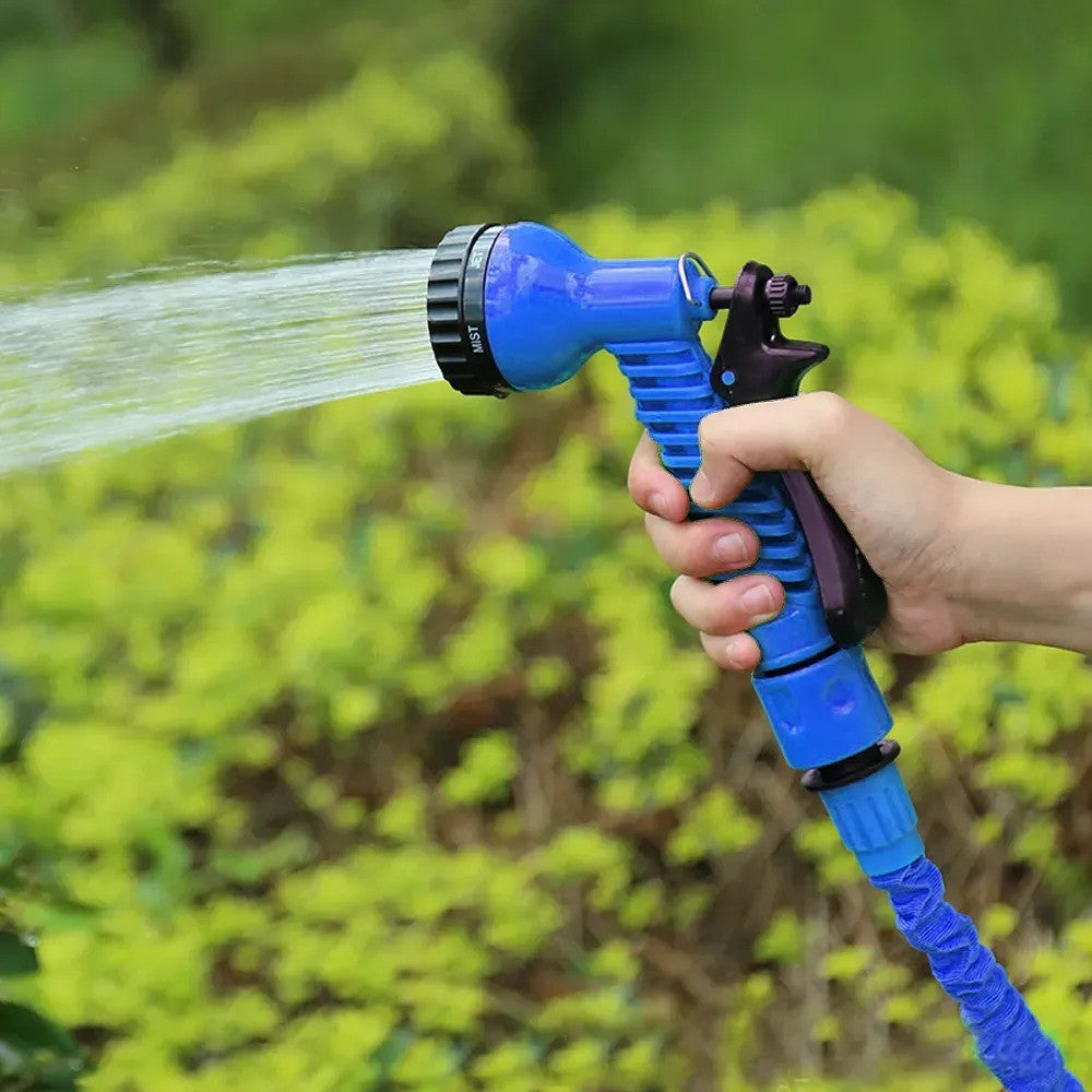 Шланг для поливу з розпилювачем, 30м, 7 режимів, Magic Hose / Розтягувальний шланг для саду / Садовий шланг