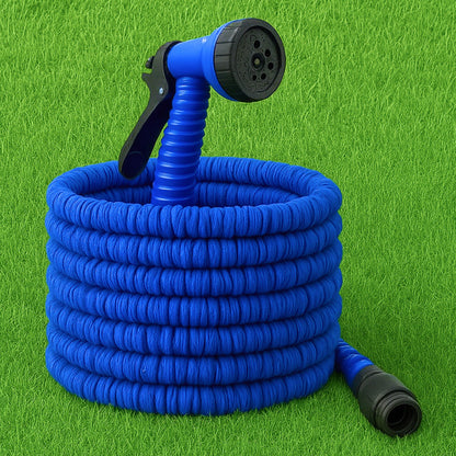 Шланг для поливу 60 м + розпилювач, V-HOSE / Садовий шланг що розтягується / Поливальний шланг