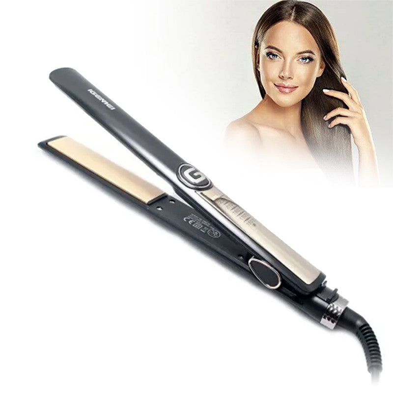 Випрямляч для волосся 5 режимів, GEEMY GM 416, Чорна / Праска для волосся / Плойка для волосся