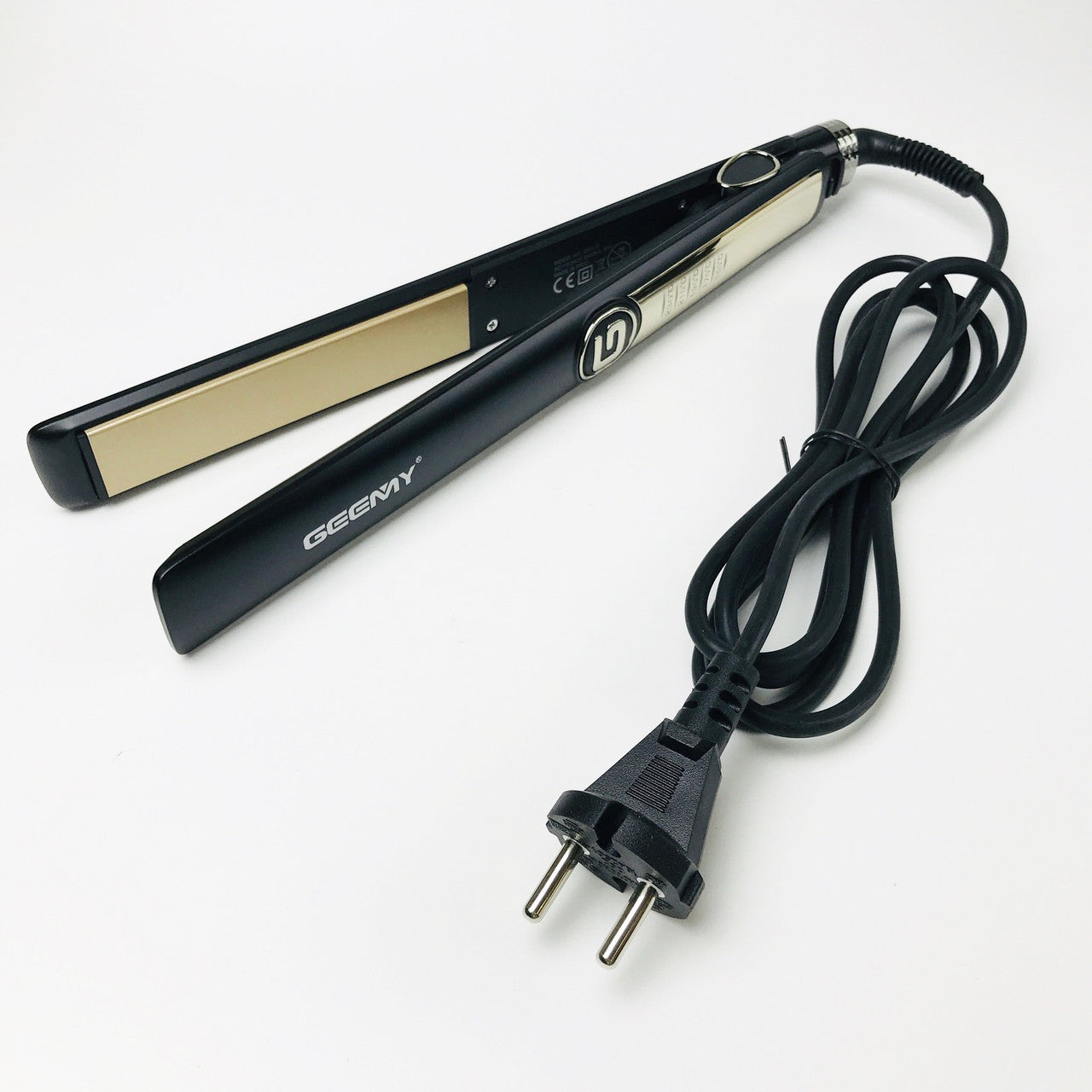 Випрямляч для волосся 5 режимів, GEEMY GM 416, Чорна / Праска для волосся / Плойка для волосся