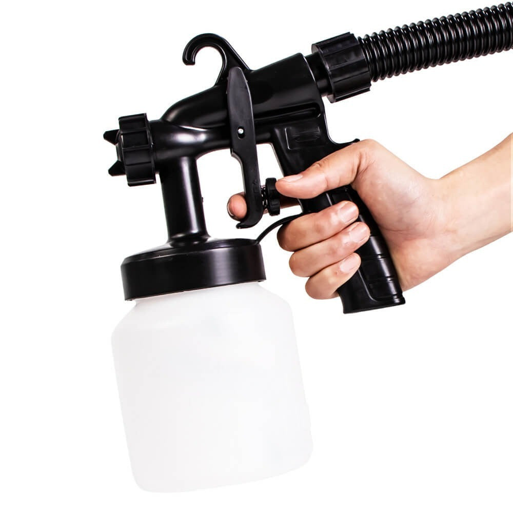 Електричний фарборозпилювач 800мл, 650Вт, 1.5мм, 3 режими, Paint Zoom / Краскопульт ручний / Пульверизатор для фарби