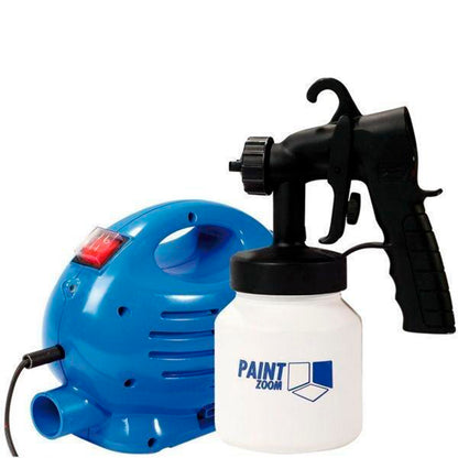 Електричний фарборозпилювач 800мл, 650Вт, 1.5мм, 3 режими, Paint Zoom / Краскопульт ручний / Пульверизатор для фарби