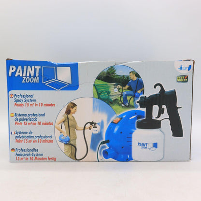 Електричний фарборозпилювач 800мл, 650Вт, 1.5мм, 3 режими, Paint Zoom / Краскопульт ручний / Пульверизатор для фарби