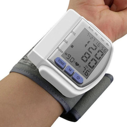 Тонометр цифровий на зап'ясті Automatic Blood Pressure CK-102S / Автоматичний вимірювач тиску