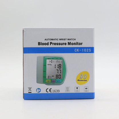Тонометр цифровий на зап'ясті Automatic Blood Pressure CK-102S / Автоматичний вимірювач тиску