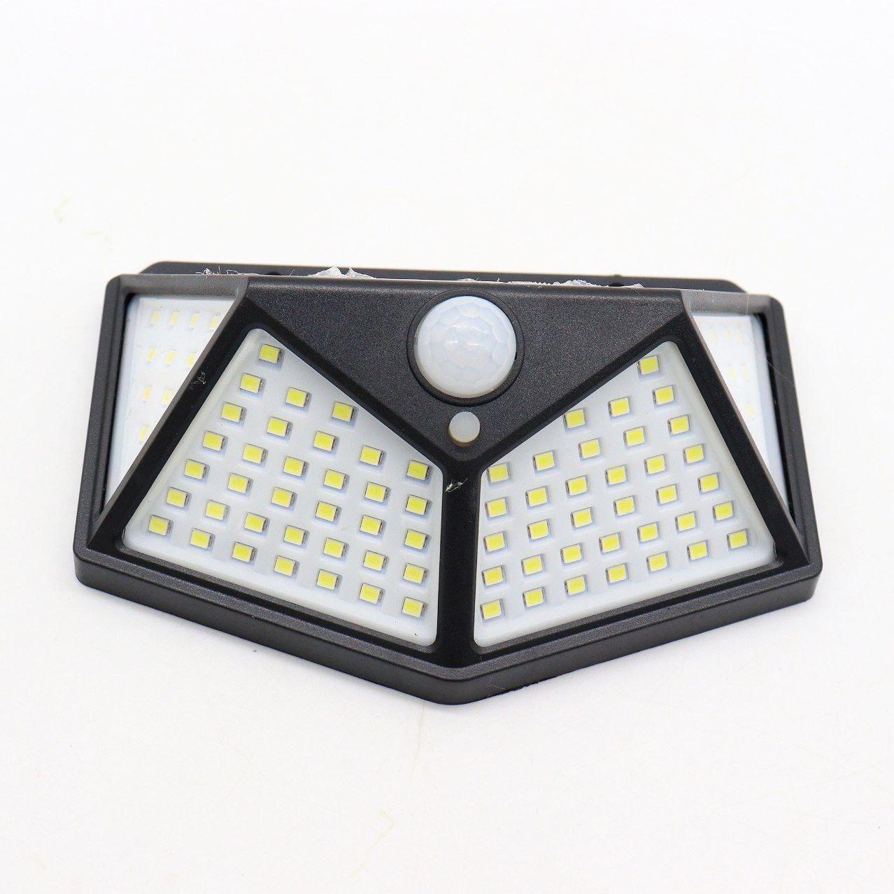 Вуличний ліхтар прожектор на сонячній батареї (100LED, 10W) BK-100 / Світлодіодний ліхтар підвісний