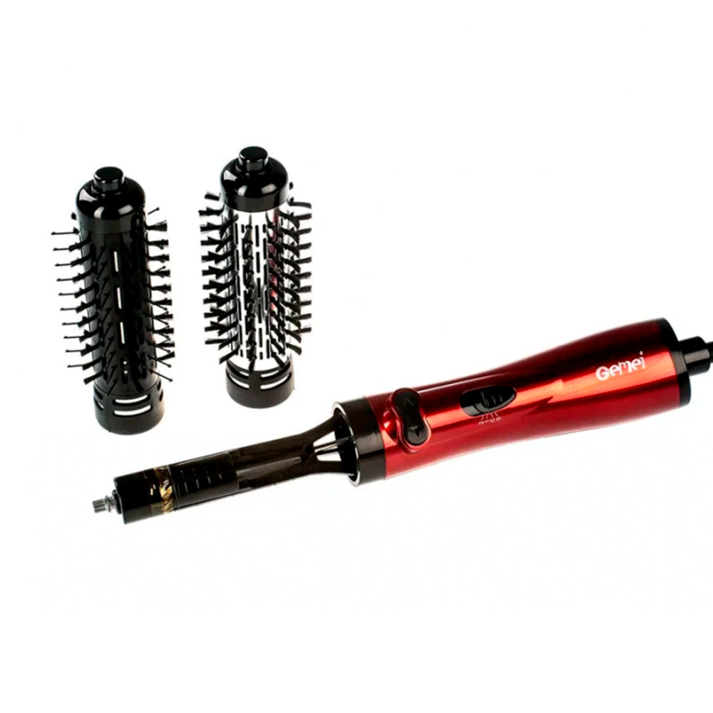 Обертова фен щітка Gemei GM 4829 / Стайлер для укладання / Фен для волосся