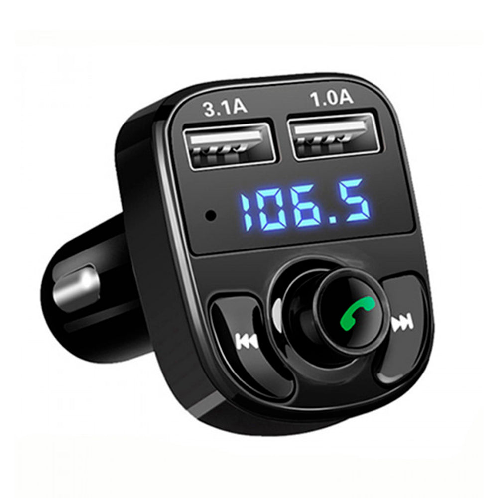 Bluetooth модулятор в машину CAR X8 BT / ФМ Модулятор / ФМ Трансмітер / Модулятор в гніздо прикурювача