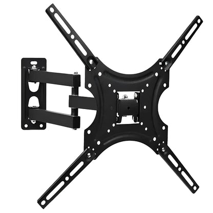 Кронштейн для телевізора 14"-55", 50 кг HDL-117-B-2 / Настінне поворотне кріплення для ТВ