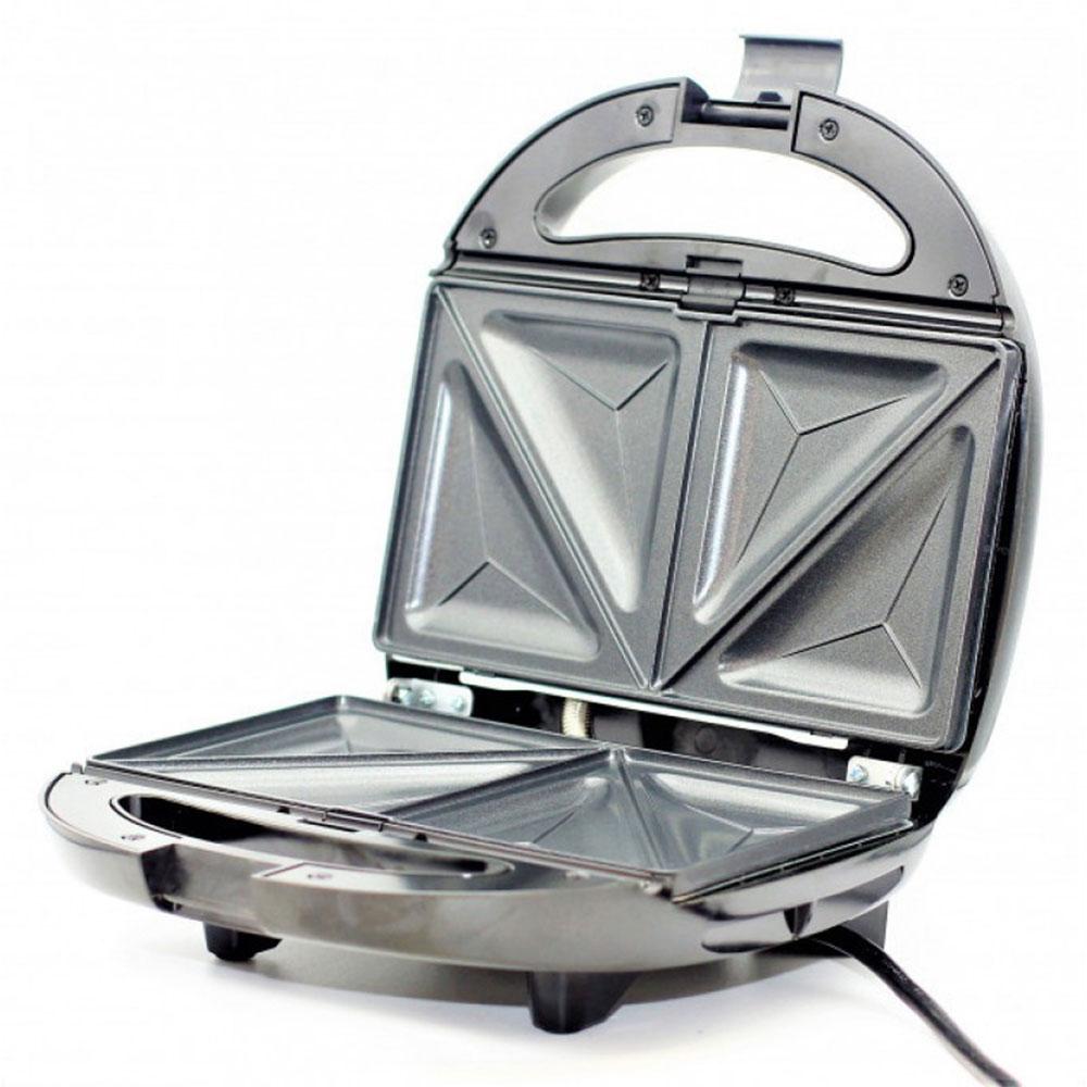 Сендвічниця 4 в 1 DOMOTEC MS-7704 / Вафельниця / Гриль / Горішниця / Бутербродниця