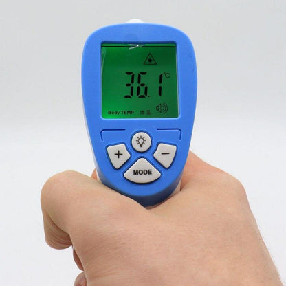 Безконтактний термометр інфрачервоний 0-100С, DT-8806C, на батарейках / Дитячий електронний градусник пірометр