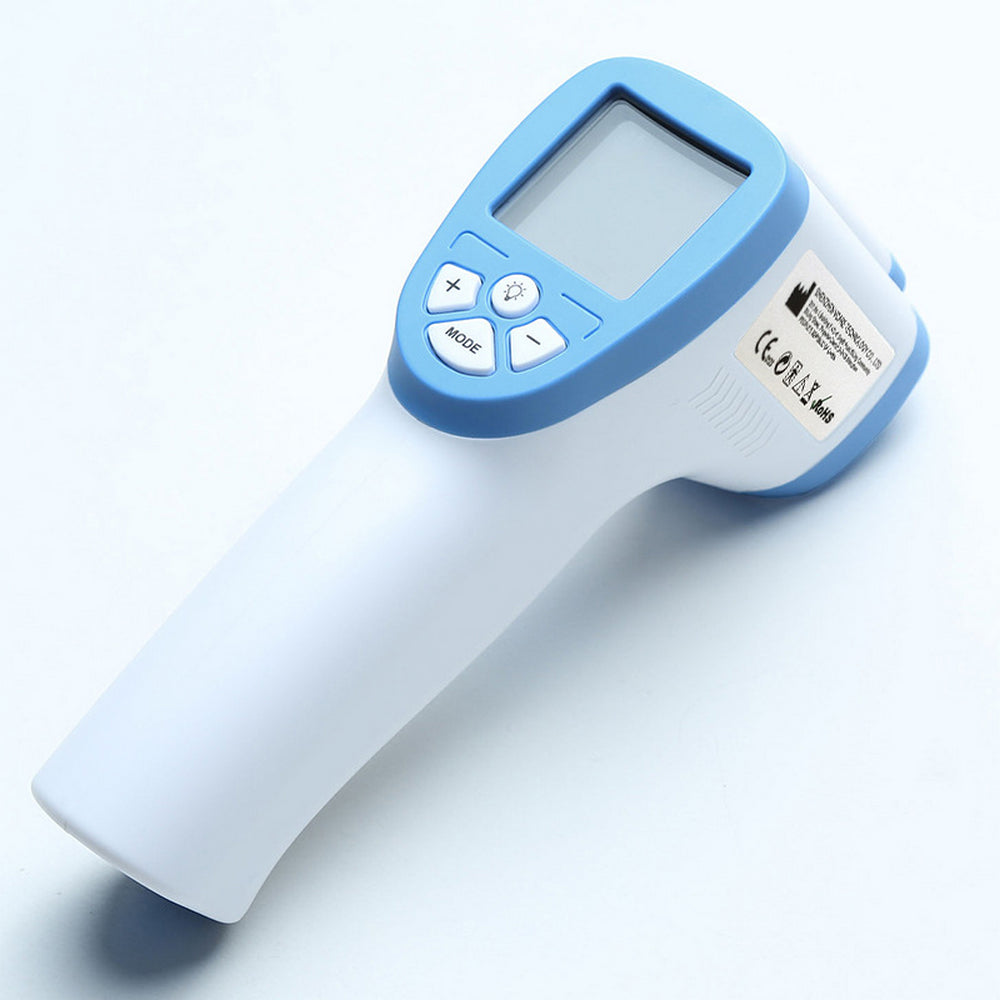 Безконтактний термометр інфрачервоний 0-100С, DT-8806C, на батарейках / Дитячий електронний градусник пірометр