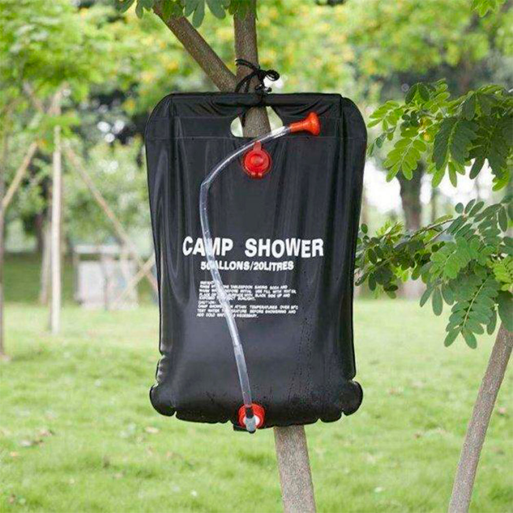 Переносний туристичний душ на 20 л, Easy Camp Solar Shower / Пртативний душ для дачі / Похідний компактний душ