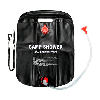 Переносний туристичний душ на 20 л, Easy Camp Solar Shower / Пртативний душ для дачі / Похідний компактний душ