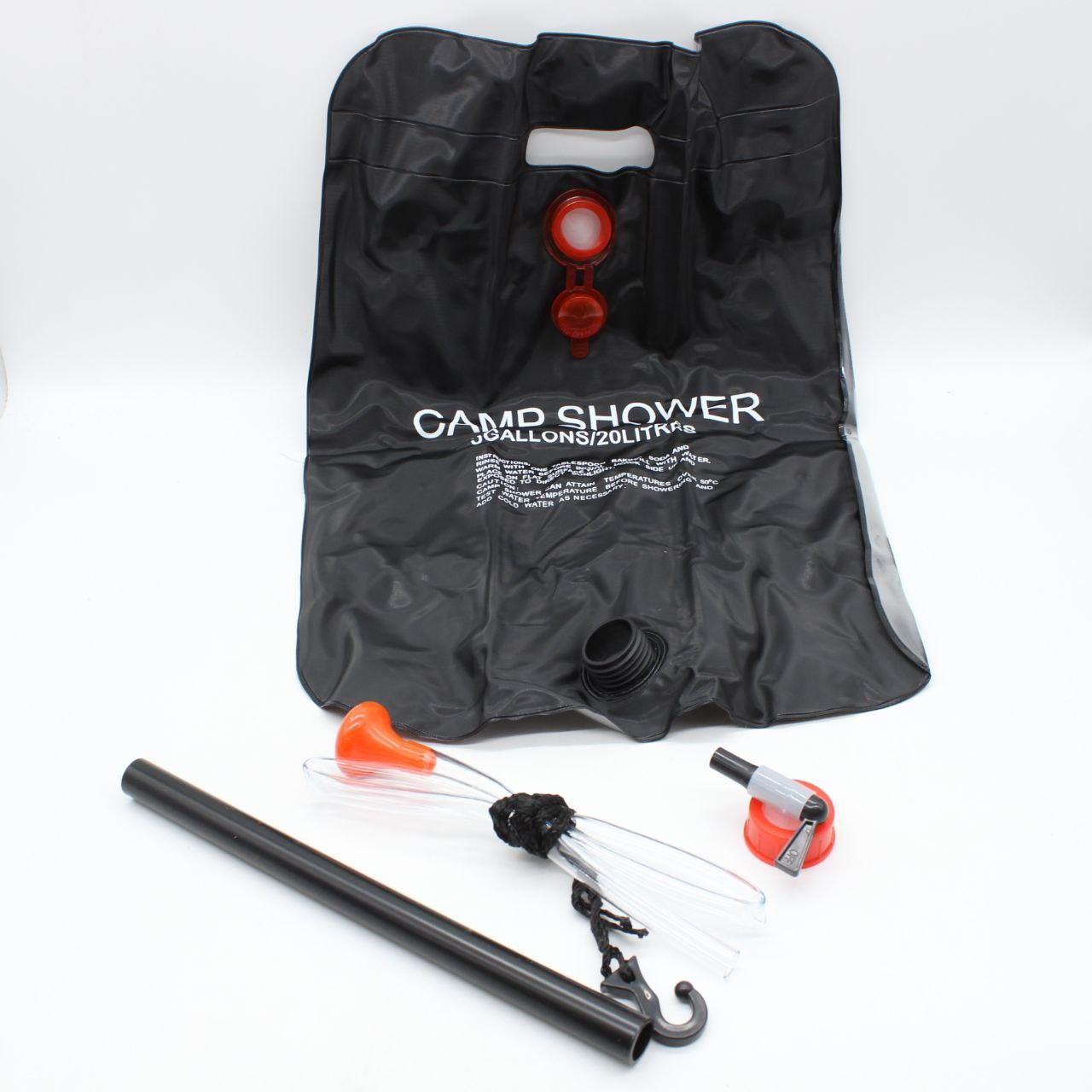 Переносний туристичний душ на 20 л, Easy Camp Solar Shower / Пртативний душ для дачі / Похідний компактний душ