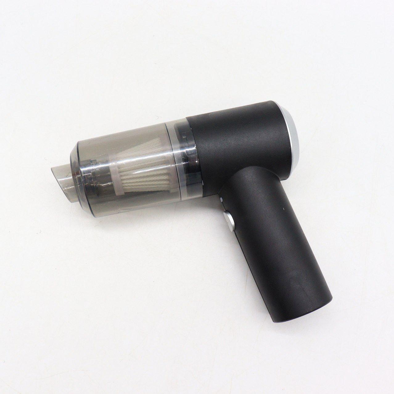 Автомобільний пилосос 120 Вт+ 2 насадки, Vacuum cleaner, Чорний / Ручний акумуляторний пилосос для авто