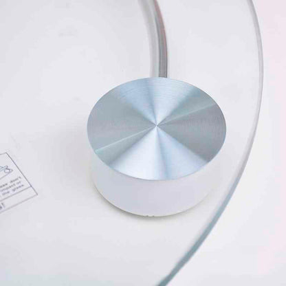 Підлогові електронні ваги до 180 кг 2003А / Скляні круглі ваги / Прозорі ваги / Ваги підлогові / Ваги підлогові