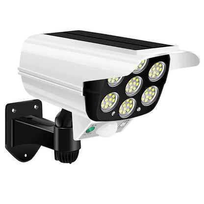 Вуличний світильник із датчиком руху на сонячній батареї + пульт, CL 877B / Світлодіодний ліхтар