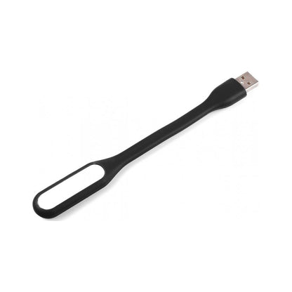 Гнучка USB лампа ліхтарик LED Light Plastic / Портативний гнучкий світильник для ноутбука, комп'ютера