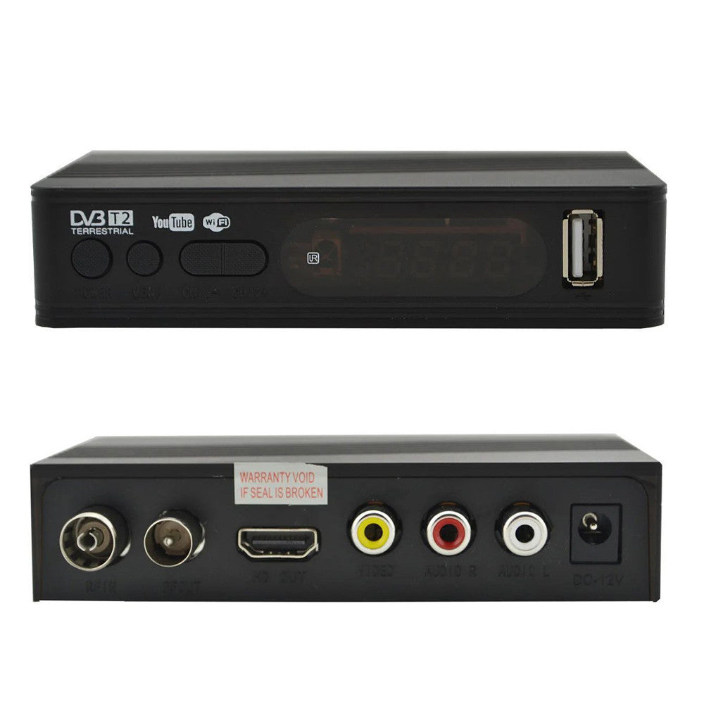 Тюнер з підтримкою wi-fi адаптера + пульт, DVB-T2 0967/ Цифровий ефірний тюнер Т2 / Приставка для телевізора