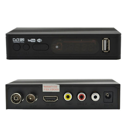 Тюнер з підтримкою wi-fi адаптера + пульт, DVB-T2 0967/ Цифровий ефірний тюнер Т2 / Приставка для телевізора