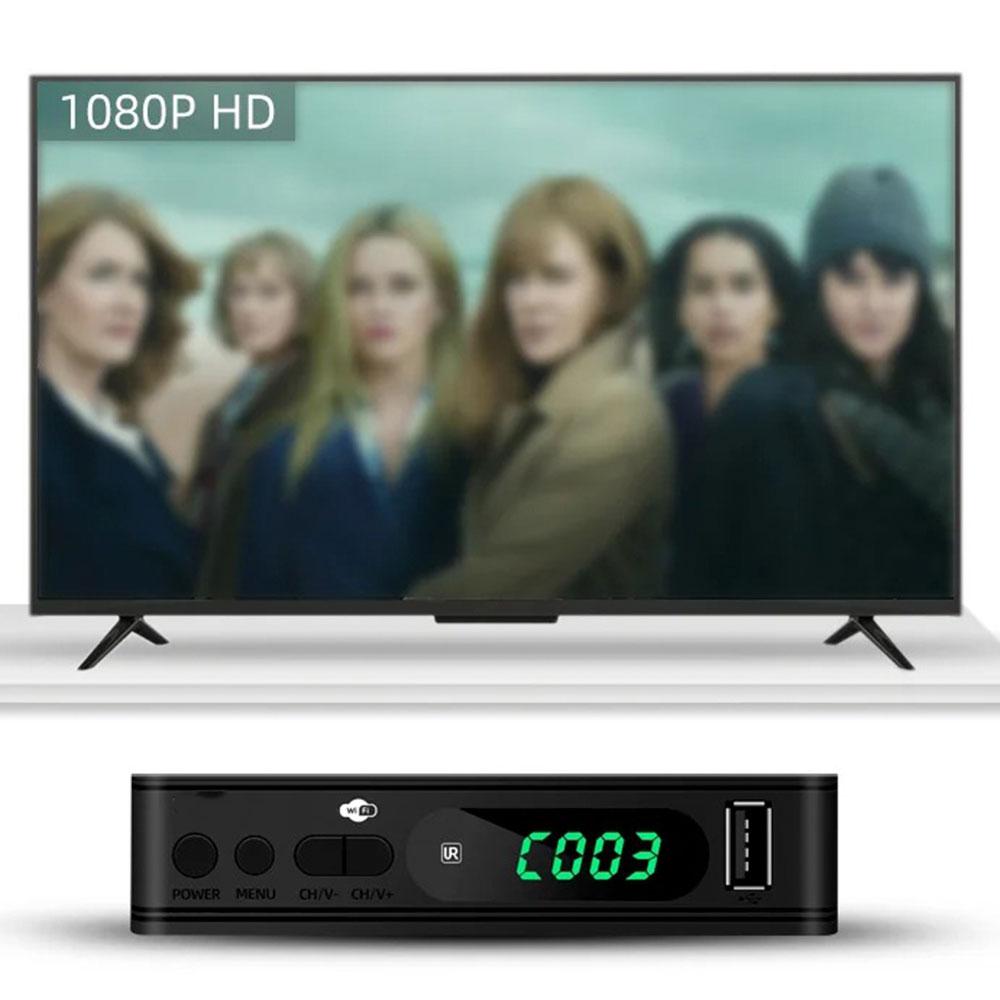 Тюнер з підтримкою wi-fi адаптера + пульт, DVB-T2 0967/ Цифровий ефірний тюнер Т2 / Приставка для телевізора