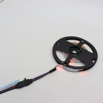 Світлодіодна стрічка з пультом 2 м RGB 5050 для фонового підсвічування телевізора / Неонове підсвічування