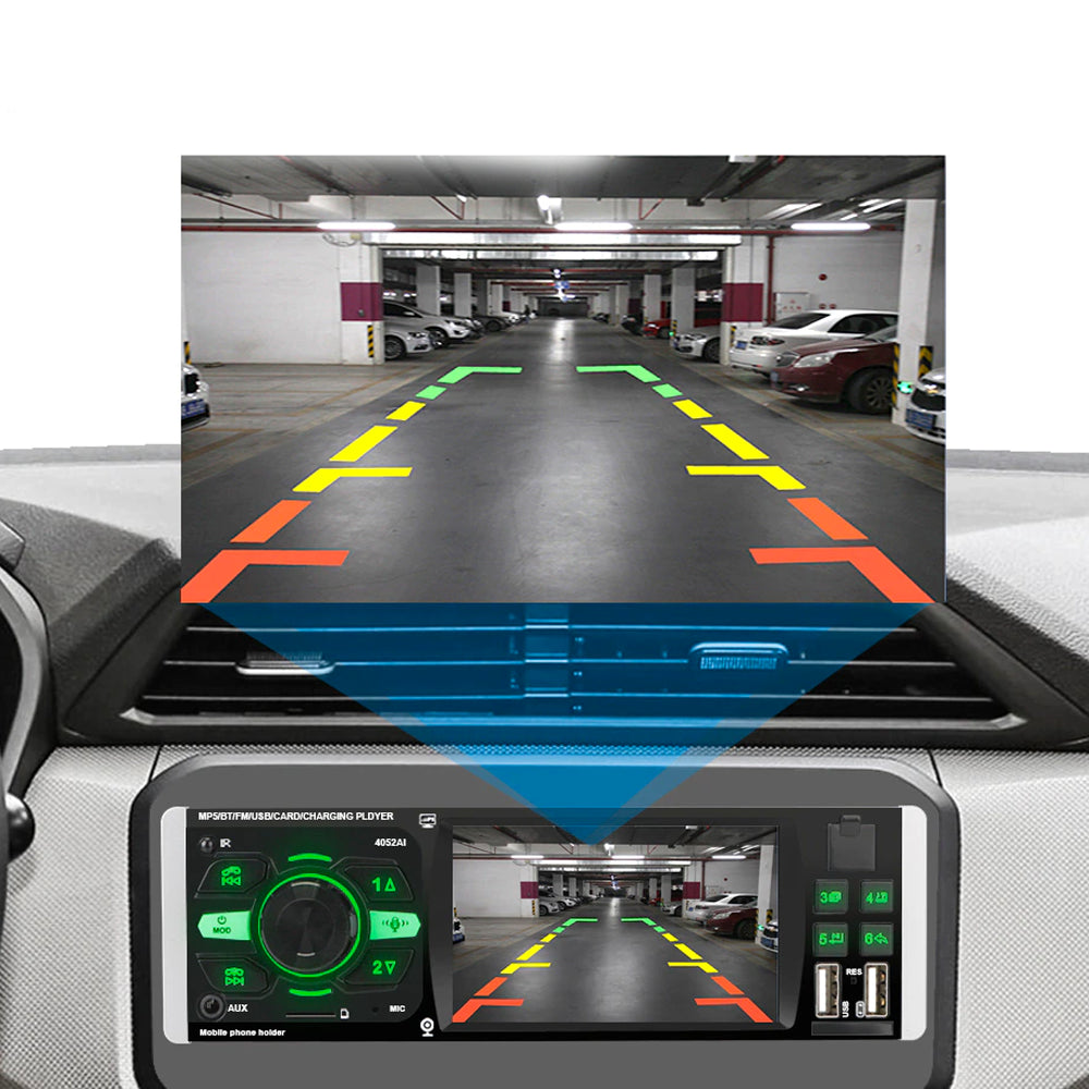 Автомагнітола з екраном 1DIN MP5 4052AI / Магнітола в машину / Магнітола в автомобіль