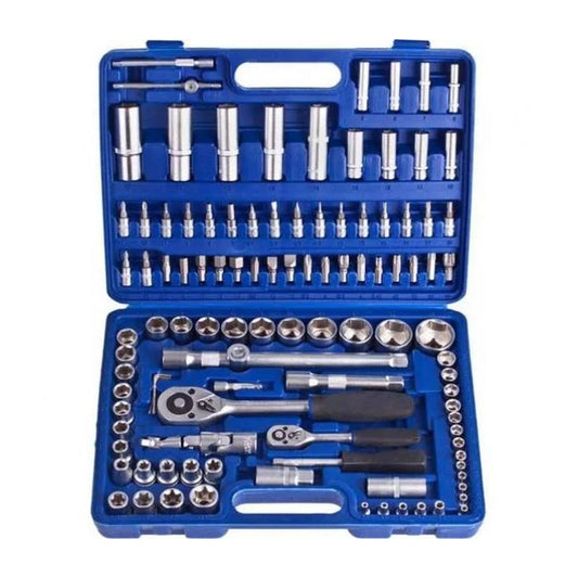 Набір інструментів 108 предметів у кейсі, TM-110 / Набір ключів для машини / Інструменти для авто