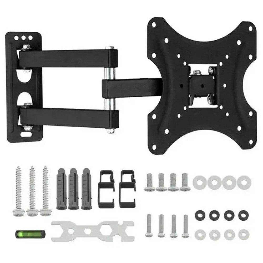 Кронштейн для телевізора 14-42", до 35 кг, HDL-117 / Настінне кріплення для ТВ / Поворотний кронштейн для ТВ