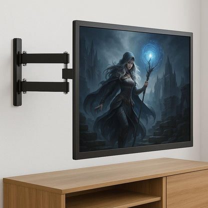 Кронштейн для телевізора 14-42", до 35 кг, HDL-117 / Настінне кріплення для ТВ / Поворотний кронштейн для ТВ