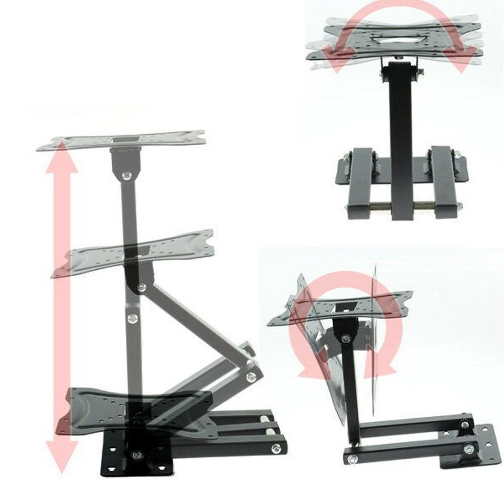 Кронштейн для телевізора 14-42", до 35 кг, HDL-117 / Настінне кріплення для ТВ / Поворотний кронштейн для ТВ