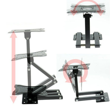 Кронштейн для телевізора 14-42", до 35 кг, HDL-117 / Настінне кріплення для ТВ / Поворотний кронштейн для ТВ