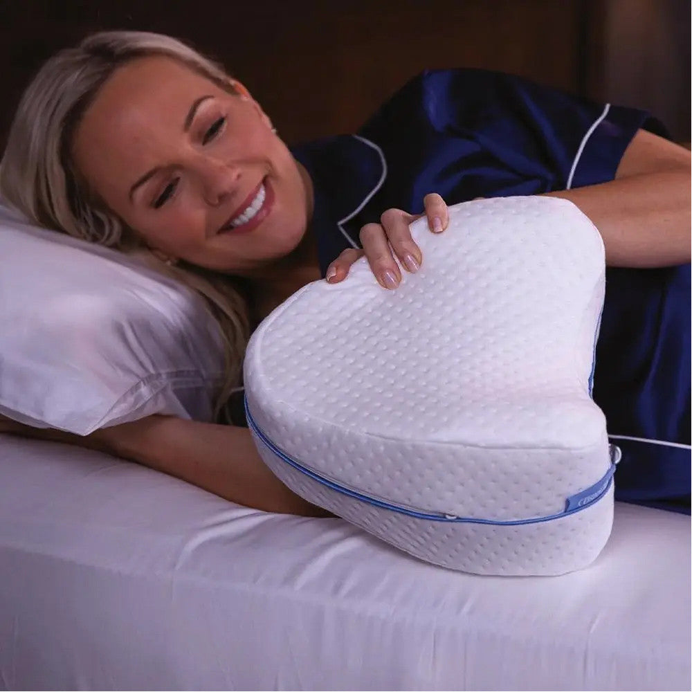 Подушка ортопедична для ніг і колін (25x23х15,5см) Leg Pillow / Подушка під ноги для сну