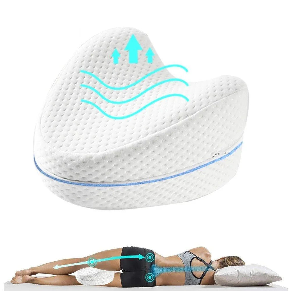 Подушка ортопедична для ніг і колін (25x23х15,5см) Leg Pillow / Подушка під ноги для сну