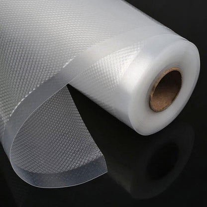 Пакети для вакууматора в рулонах 5м х 20см, 1 рулон / Вакуумні рулонні пакети для зберігання їжі