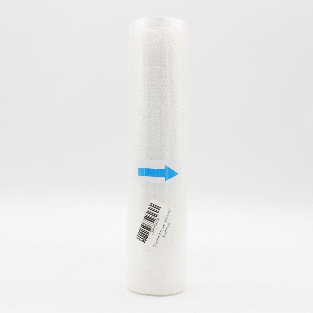 Пакети для вакууматора в рулонах 5м х 25см, 1 рулон / Вакуумні рулонні пакети для зберігання їжі