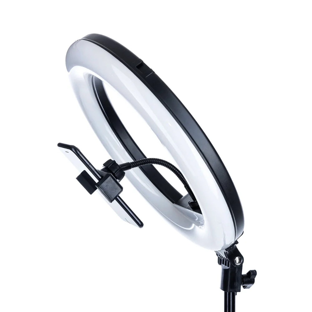 Кільцева лампа RGB 30 см, MJ 300 Soft Ring Light / Світлодіодна лампа / Лампа для блогерів
