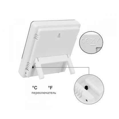 Цифровий Термометр ART 2786 / Виносний датчик температури / Термометр, гігрометр