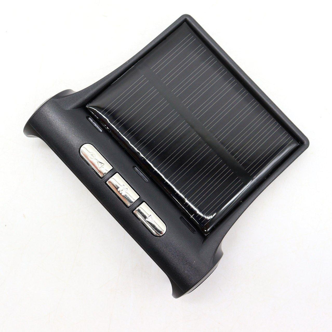 Система контролю тиску в шинах TPMS+SOLAR із сонячною панеллю / Датчик тиску в шинах авто з дисплеєм