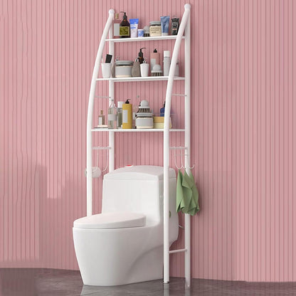 Стелаж для зберігання над унітазом 160х47х25см, LAUNDRY RACK / Підлоговий органайзер