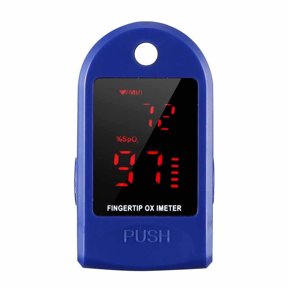 Електронний пульсоксиметр на палець Pulse Oximeter LK87 / Портативний пульсометр