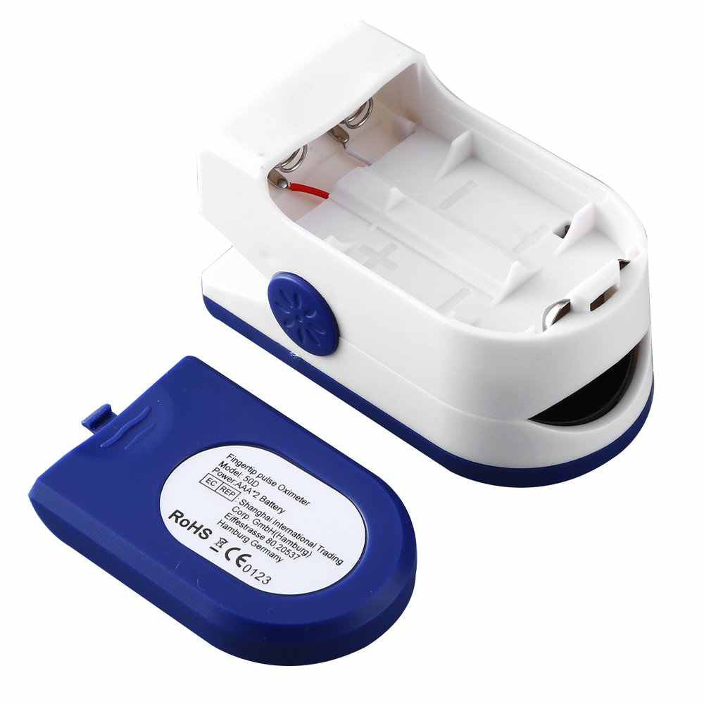 Електронний пульсоксиметр на палець Pulse Oximeter LK87 / Портативний пульсометр