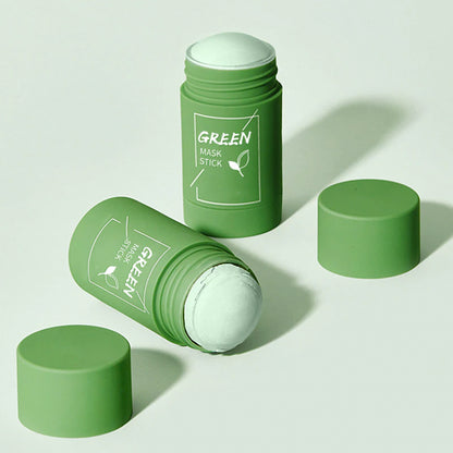 Маска стик для глибокого очищення пор із зеленим чаєм, 40гр / Очищаюча глиняна маска від чорних цяток