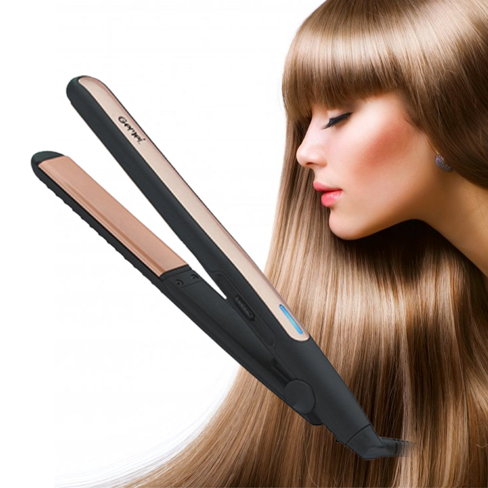 Плойка GEEMY GM-2955W для волосся / Плойка утюжок / Випрямляч для волосся