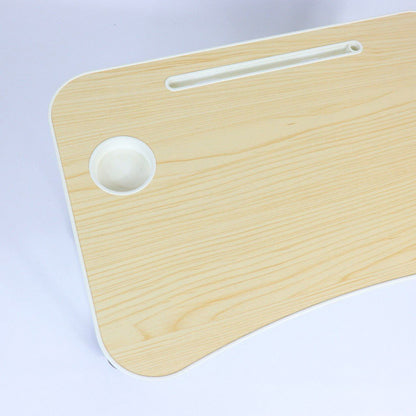 Складний столик для ноутбука та планшета 60х40х27 см, Бежевий / Багатофункціональний столик у ліжко для планшета