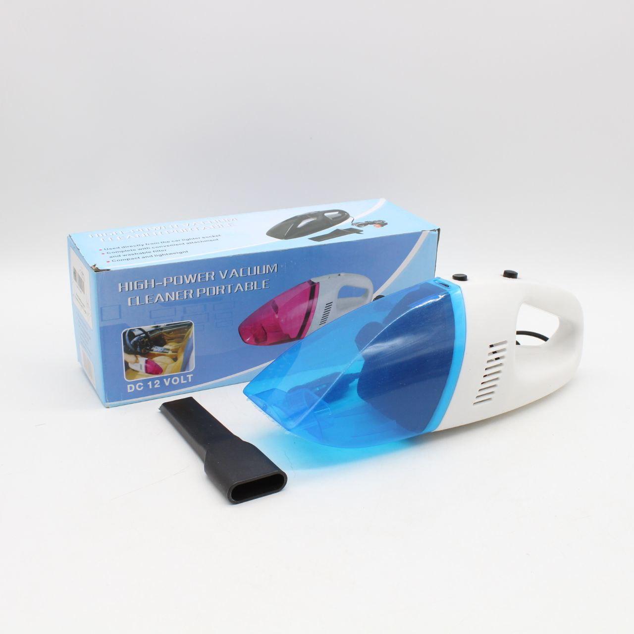 Автомобільний пилосос від прикурювача + насадка, 60Вт / Ручний пилосос для авто / Автопилосос